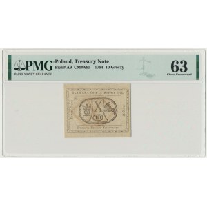 10 groszy 1794 - PMG 63