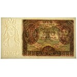 100 złotych 1932 - Ser.AŁ. - PMG 64