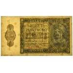 1 złoty 1938 - J - PMG 64 EPQ - RZADKA