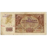 Underprint 10 zloty 1940 Falsch Emissionsbank