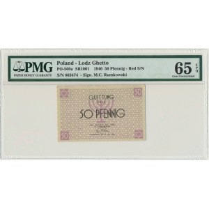 50 fenigów 1940 - PMG 65 EPQ