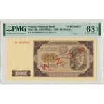 500 złotych 1948 - BG 0000006 - PMG 63 EPQ - WZÓR JAROSZEWICZA