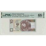 10 złotych 1994 - AC - PMG 68 EPQ - rzadka seria
