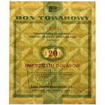 Pewex, 20 dolarów 1960 - Ch - z klauzulą - PMG 66 EPQ - OKAZOWY