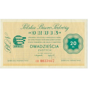 ORBIS, 20 złotych - CH -