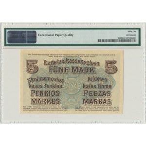 Kowno, 5 mark 1918 - C - PMG 65 EPQ