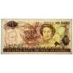 New Zealand, 1 dollar (1981-85) - PMG 66 EPQ - sign. Hardie