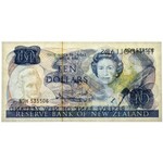 Nowa Zelandia, 10 dolarów (1981-85) - PMG 66 EPQ - podpis Hardie