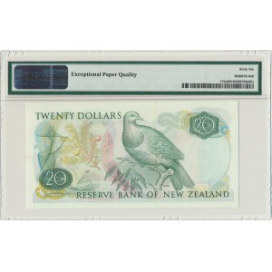 Nowa Zelandia, 20 dolarów (1981-85) - PMG 66 EPQ - podpis Hardie