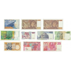 Mixed lot European banknotes (10 pieces)