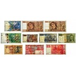 Zestaw, mix banknotów zagranicznych (10 szt.)