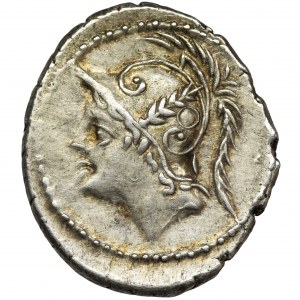 Roman Republic, Q. Minucius Thermus M.f., Denarius