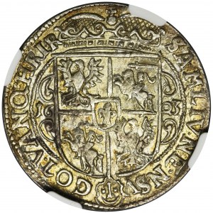 Sigismund III Vasa, 1/4 Thaler Bromberg 1622 - NGC MS62