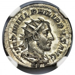 Cesarstwo Rzymskie, Filip I Arab, Antoninian - NGC MS