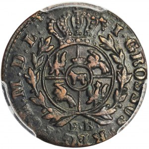 Poniatowski, Groschen Warsaw 1777 EB - PCGS AU53