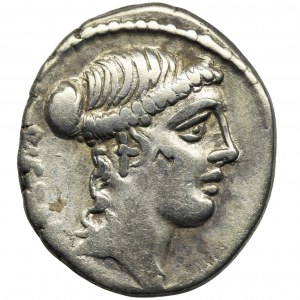 Republika Rzymska, Decimus Iunius Brutus Albinus, Denar