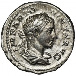 Roman Imperial, Elagabalus, Denarius