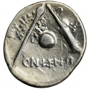 Roman Republic, Cn. Cornelius Lentulus, Denarius