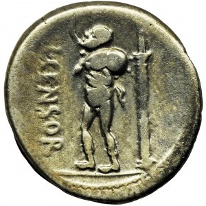 Roman Republic, P. Crepusius, C. Mamilius Limetanus, L. Marcius Censorinus, Denarius