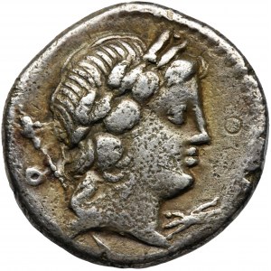 Roman Republic, P. Crepusius, Denarius