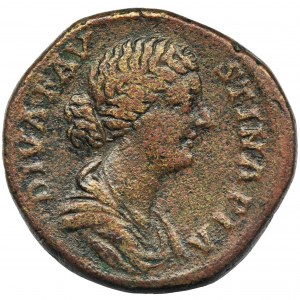 Roman Imperial, Faustina II Junior, Sestertius