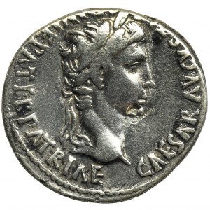 Roman Imperial, Octavian Augustus, Denarius