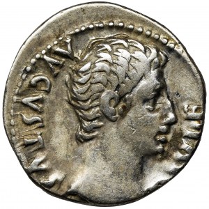 Roman Imperial, Octavian Augustus, Denarius