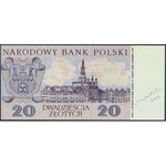 20 złotych 1965 - KH - wydruk z autografem Andrzeja Heidricha