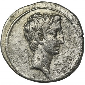 Roman Imperial, Octavian Augustus, Denarius