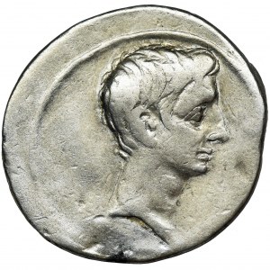 Roman Imperial, Octavian Augustus, Denarius