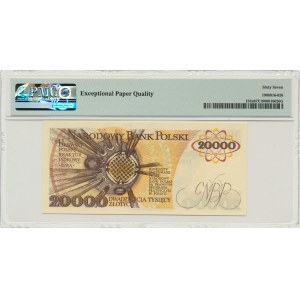 20.000 złotych 1989 - Z - PMG 67 EPQ - RZADKA