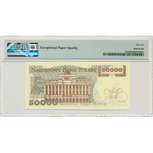 50.000 złotych 1989 - AA - PMG 66 EPQ