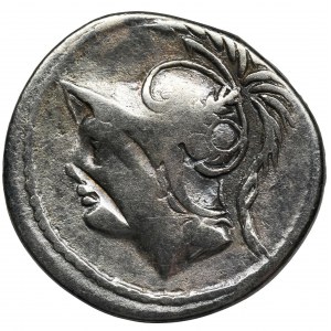 Roman Republic, Q. Minucius Thermus M.f., Denarius