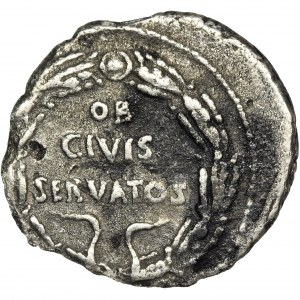 Roman Imperial, Octavian Augustus, Denarius