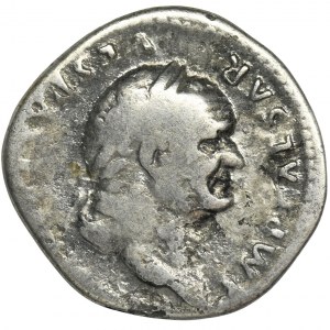 Roman Imperial, Vespasian, Denarius