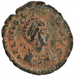 Roman Imperial, Aelia Eudoxia, Follis - RARE
