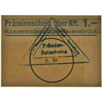 Germany, Ravensbrück, 1 mark (1944) - PMG 66 EPQ