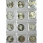 Niemcy, Duży zestaw srebrnych marek i euro (116 szt.)