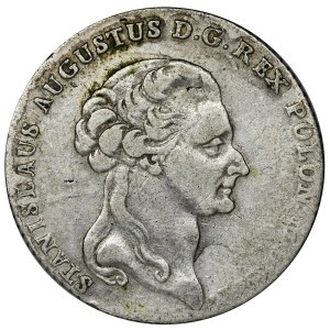 Poniatowski, Thaler 6 zloty Warsaw 1795