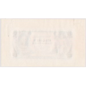 Czechosłowacja, 100 koron 1931 - PRÓBY czarno-białe (2szt.) - RZADKOŚĆ