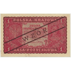 1 marka 1919 - WZÓR - I Serja CA -