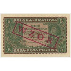 5 marek 1919 - WZÓR - II Serja DP -