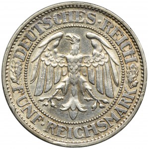 Germany, Weimar Republic, 5 Mark Berlin 1931 A