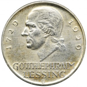 Germany, Weimar Republic, 5 Mark Munich 1929 D