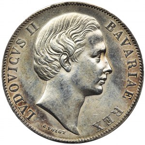 Germany, Bavaria, Ludwig II, Thaler Munich 1871