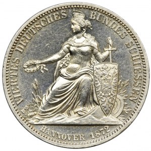 Germany, City of Hannover, Medal Thaler 1872