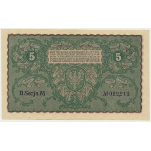 5 marek 1919 - II Serja M -