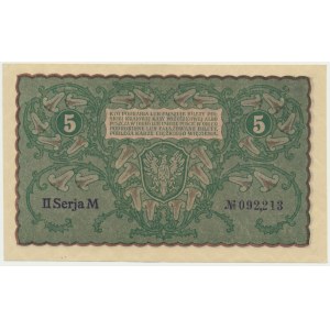 5 marek 1919 - II Serja M -