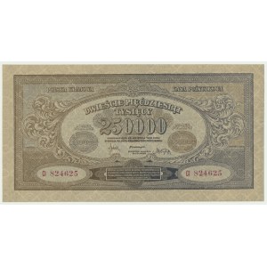 250.000 marek 1923 - CI - numeracja szeroka