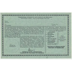 Pomoc Zimowa Ludności Niemieckiej, 10 złoty 1943-44